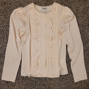 NWT Express Ruffle Front Blouse